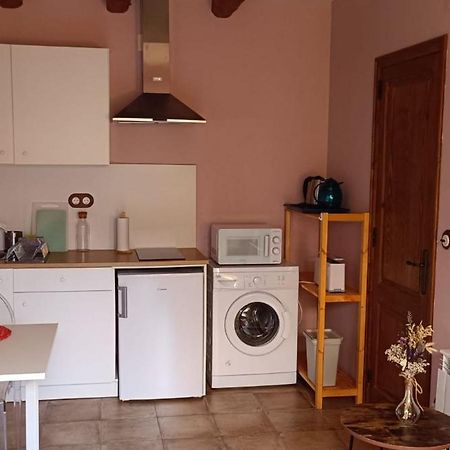 Apartment In Country House With Views And Pool Vespellá Eksteriør bilde