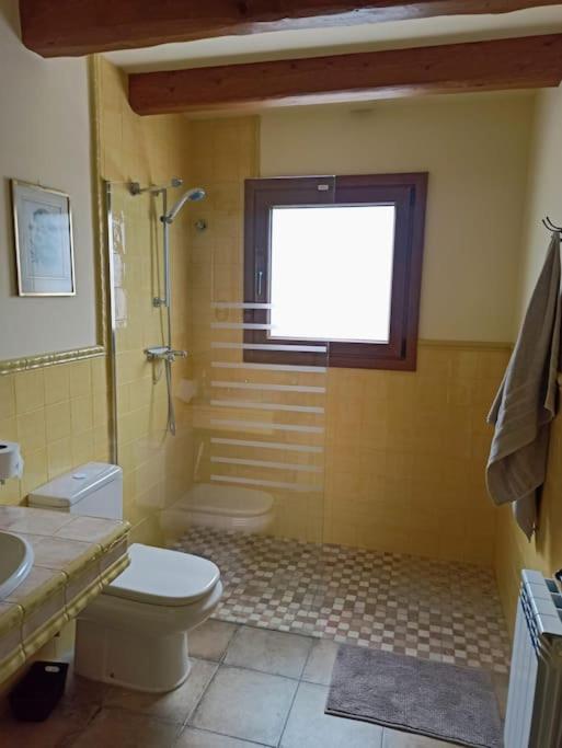 Apartment In Country House With Views And Pool Vespellá Eksteriør bilde