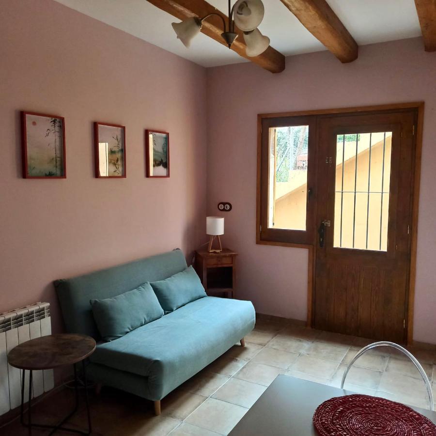 Apartment In Country House With Views And Pool Vespellá Eksteriør bilde